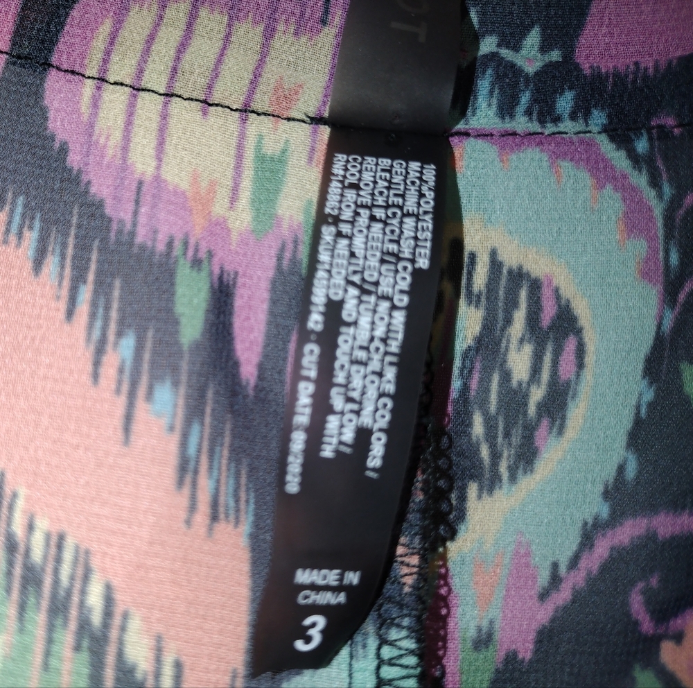 Torrid Swim Cover up Kimono Size 3 3X - Picture 3 of 11